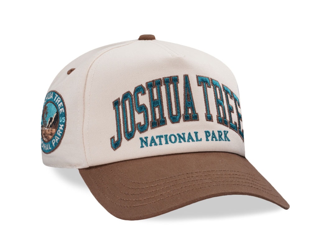 American Needle Joshua Tree National Park Roscoe Ivory Snapback Casquette
