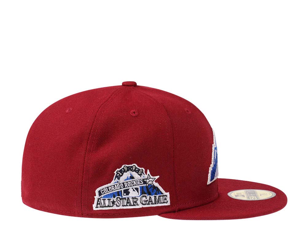 New Era Colorado Rockies All Star Game 1998 Color Flip Edition 59Fifty Fitted Casquette