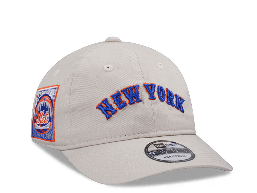 New Era New York Mets 25th Anniversary Stone Prime Edition 9Twenty Strapback Casquette
