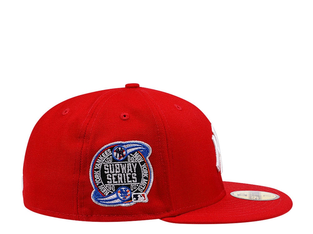 New Era New York Yankees Subway Series 2000 Red and Pink Edition 59Fifty Fitted Casquette