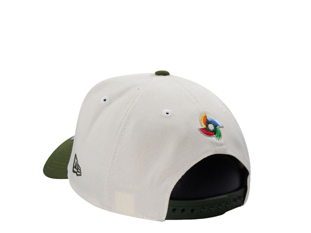 New Era Mexico World Baseball Classic Mexico Chrome Two Tone Edition 9Forty A Frame Snapback Casquette