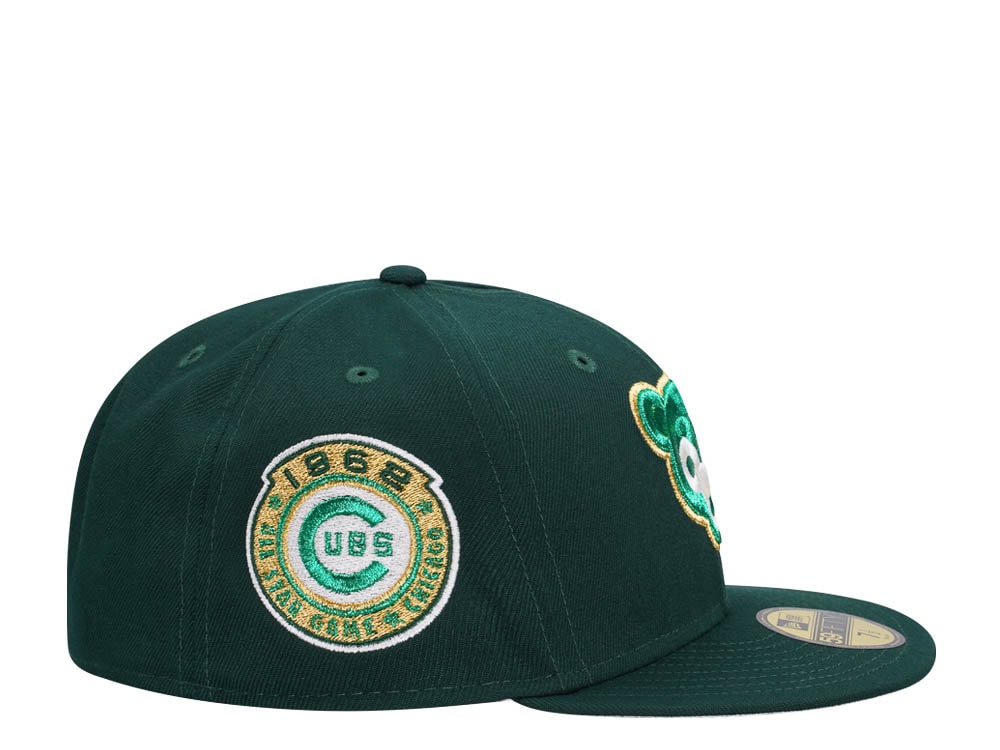 New Era Chicago Cubs All Star Game 1962 Metallic Green Edition 59Fifty Fitted Casquette