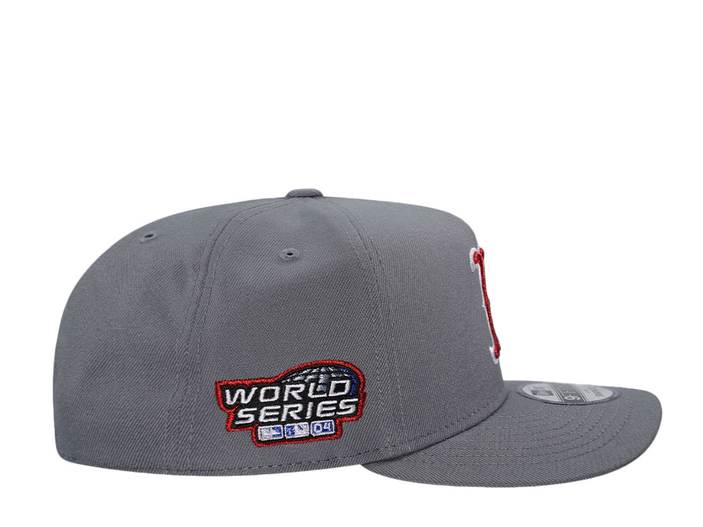 New Era Boston Red Sox World Series 2004 Gray Metallic Edition 9Fifty A Frame Snapback Casquette