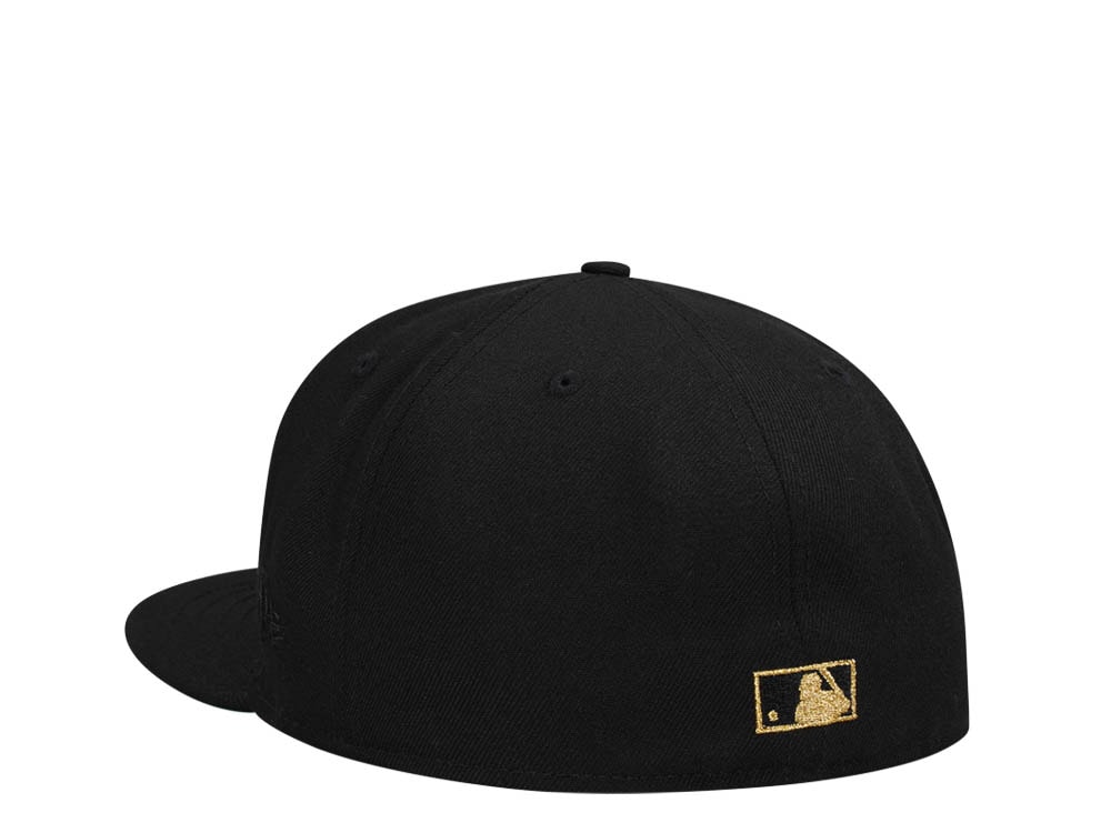 New Era Pittsburgh Pirates World Series 1971 Black Gold Throwback Edition 59Fifty Fitted Casquette