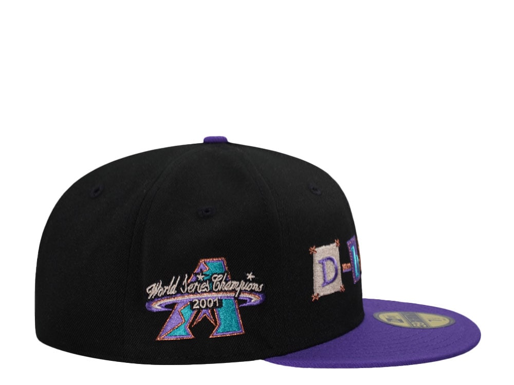 New Era Arizona Diamondbacks World Series Champions 2001 Two Tone Edition 59Fifty Fitted Casquette