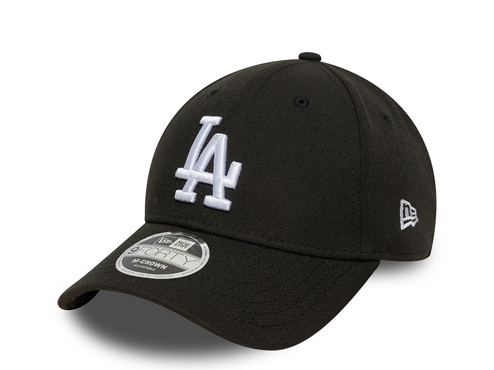 New Era Los Angeles Dodgers Black 9Forty M Crown Snapback Casquette