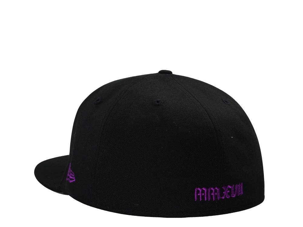 New Era Muertos Lady Black Prime Horror Edition 59Fifty Fitted Casquette