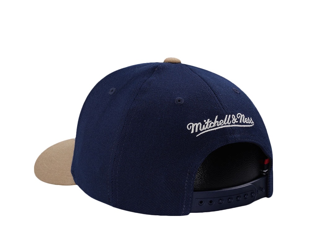Mitchell & Ness Brookly Nets Sand Storm Classic Red Stretch Snapback Casquette