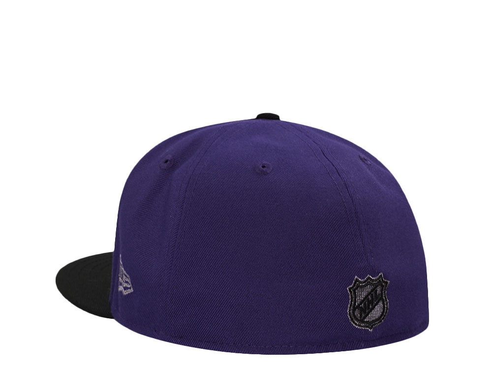 New Era Los Angeles Kings 25th Anniversary Purple Metallic Two Tone Edition 59Fifty Fitted Casquette