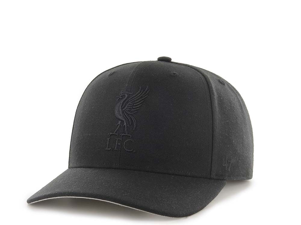 47Brand Liverpool FC Black Cold Zone MVP DP Snapback Casquette