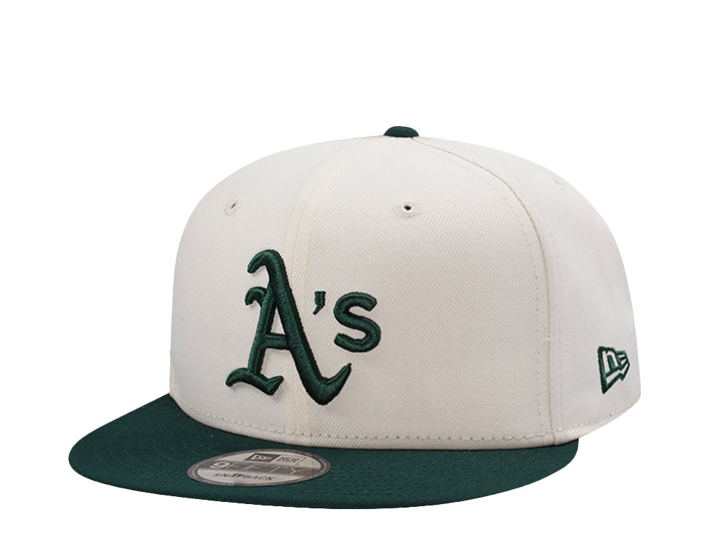 New Era Oakland Athletics Chrome Two Tone Edition 9Fifty Snapback Casquette
