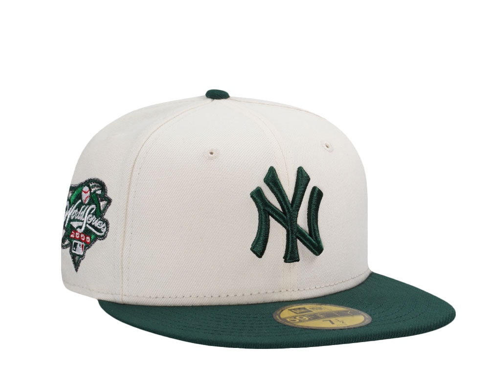 New Era New York Yankees World Series 2000 Chrome Two Tone Edition 59Fifty Fitted Casquette