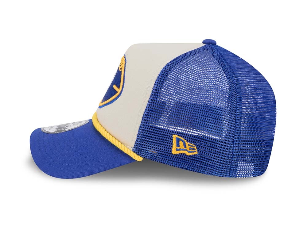 New Era Los Angeles Rams Sideline 2024 9Forty A Frame Trucker Snapback Casquette