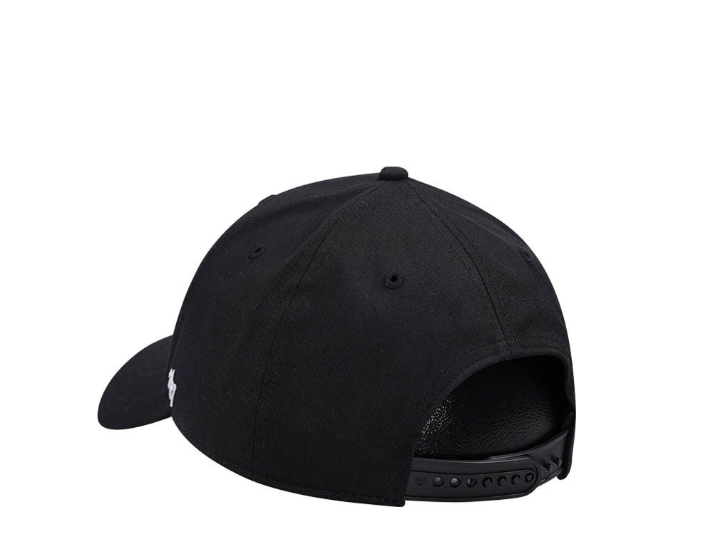 47Brand Los Angeles Dodgers Black Raised Basic MVP Snapback Casquette