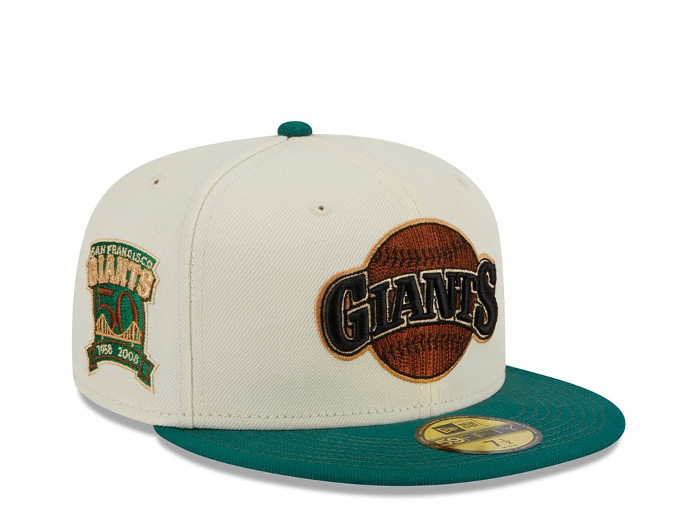 New Era San Francisco Giants 50th Anniversary Camp Two Tone Edition 59Fifty Fitted Casquette