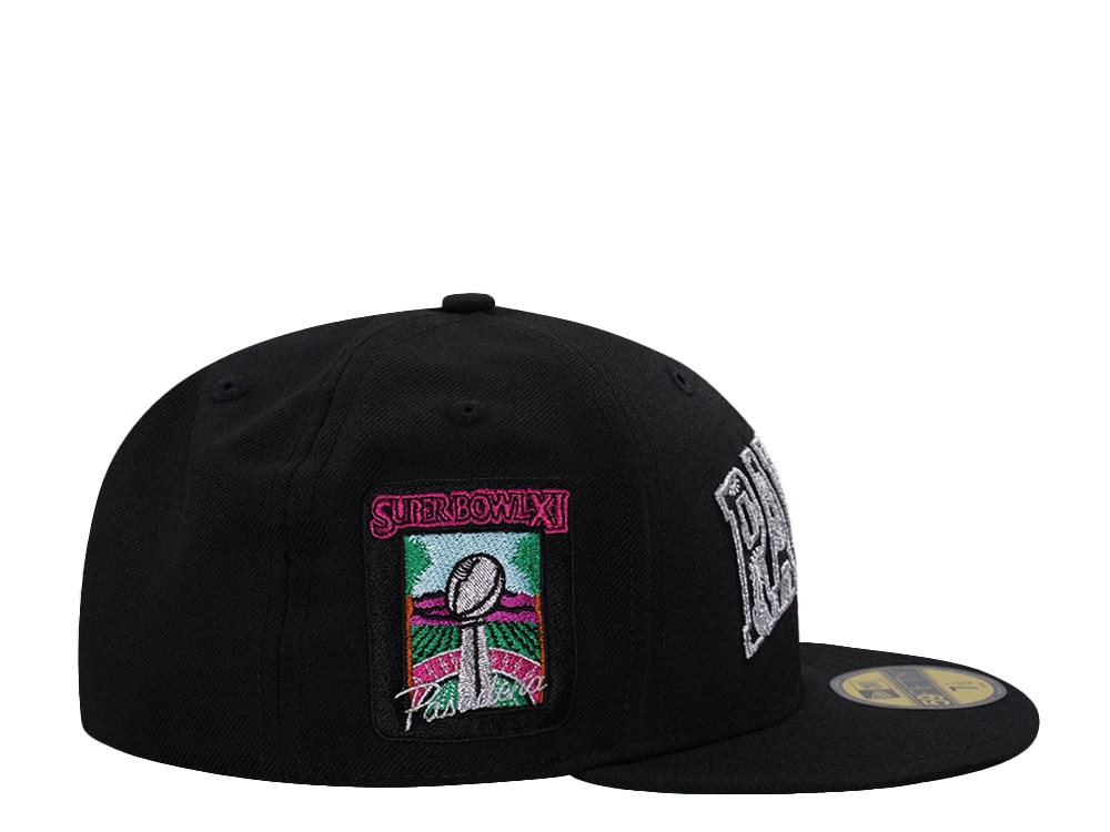 New Era Las Vegas Raiders Super Bowl XI Wool Black Prime Edition 59Fifty Fitted Casquette