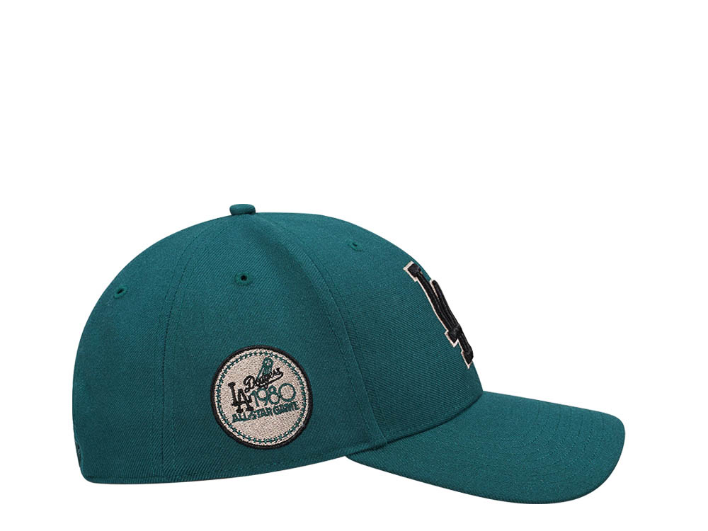 47Brand Los Angeles Dodgers All Star Game 1980 Pacific Green Sure Shot MVP Snapback Casquette