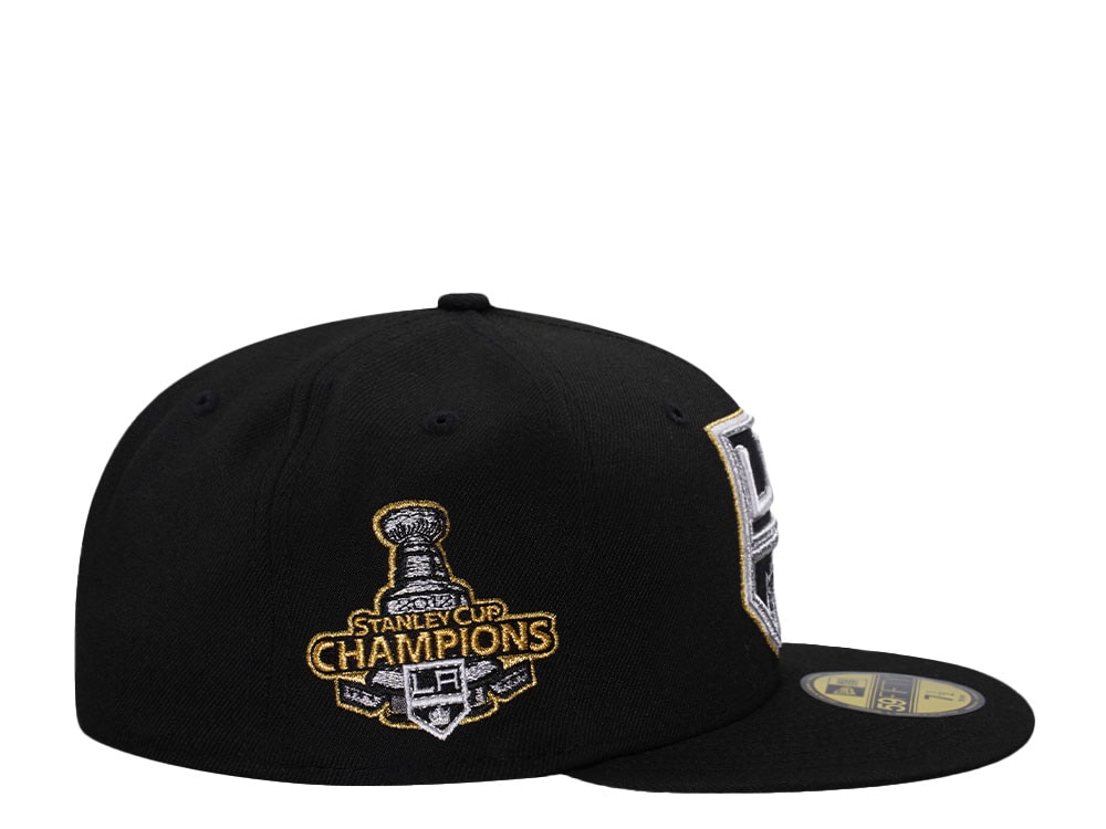 New Era Los Angeles Kings Stanley Cup Champions 2012 Black Gold Edition 59Fifty Fitted Casquette