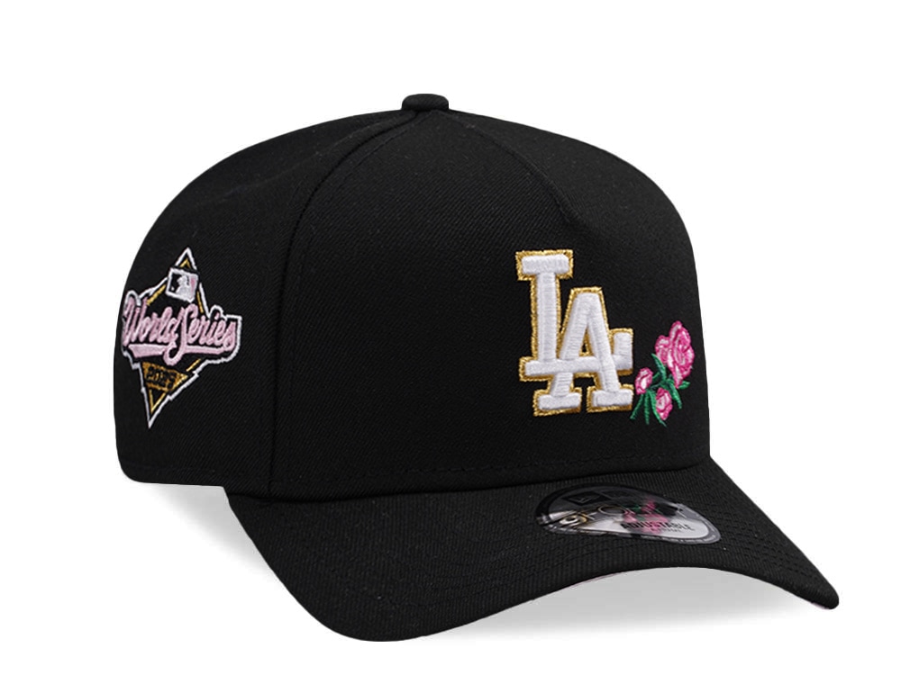 New Era Los Angeles Dodgers World Series 2025 Black Prime Edition 9Forty A Frame Snapback Casquette