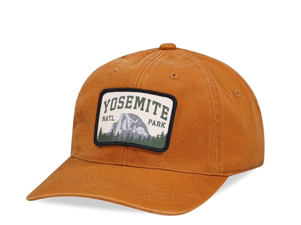 American Needle Yosemite NP Hepcat Brown Casual Strapback Casquette