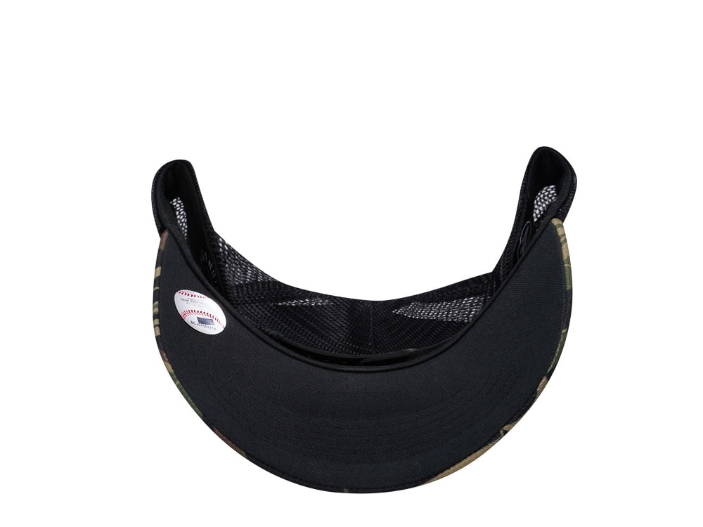 47Brand Pittsburgh Pirates Brown Tropic Pop Under MVP Trucker Snapback Casquette