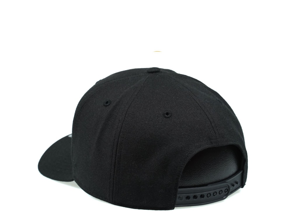 47Brand Anaheim Ducks Cold Zone Classic DP All Black Snapback Casquette