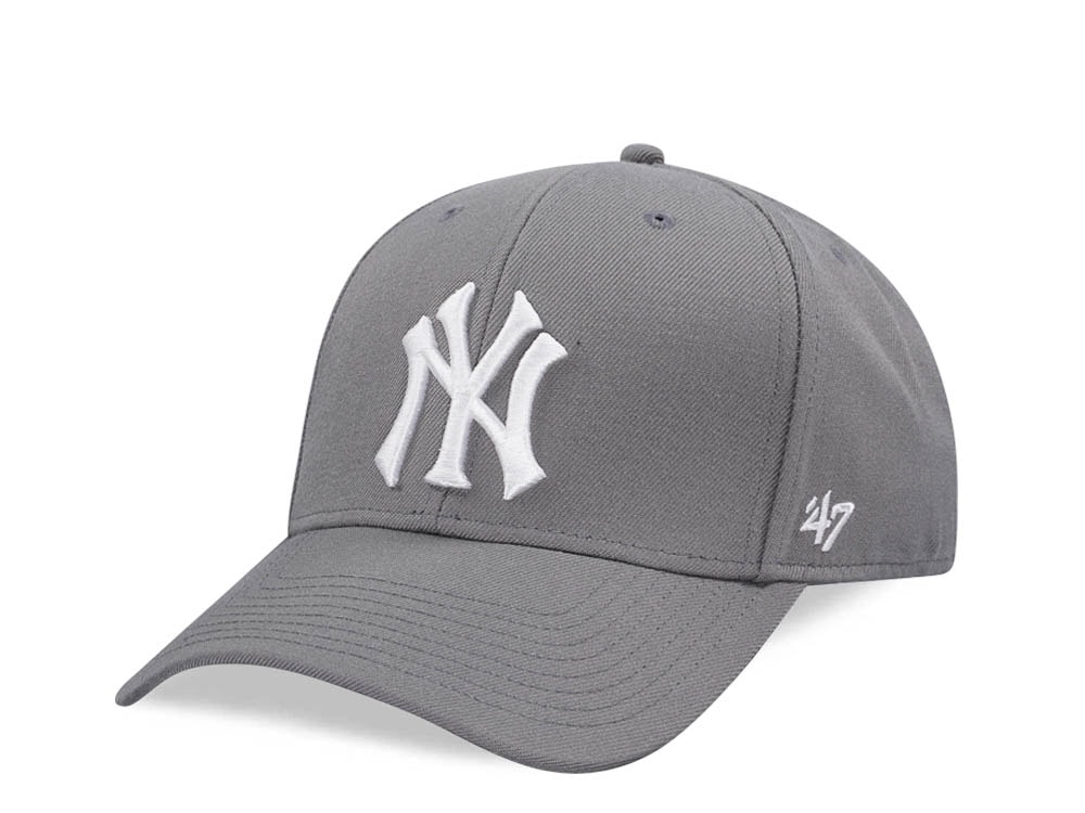 47Brand New York Yankees Dark Gray MVP Snapback Casquette