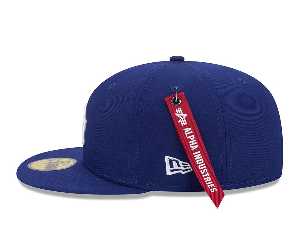 New Era Alpha Industries Los Angeles Dodgers Navy Prime Edition 59Fifty Fitted Casquette
