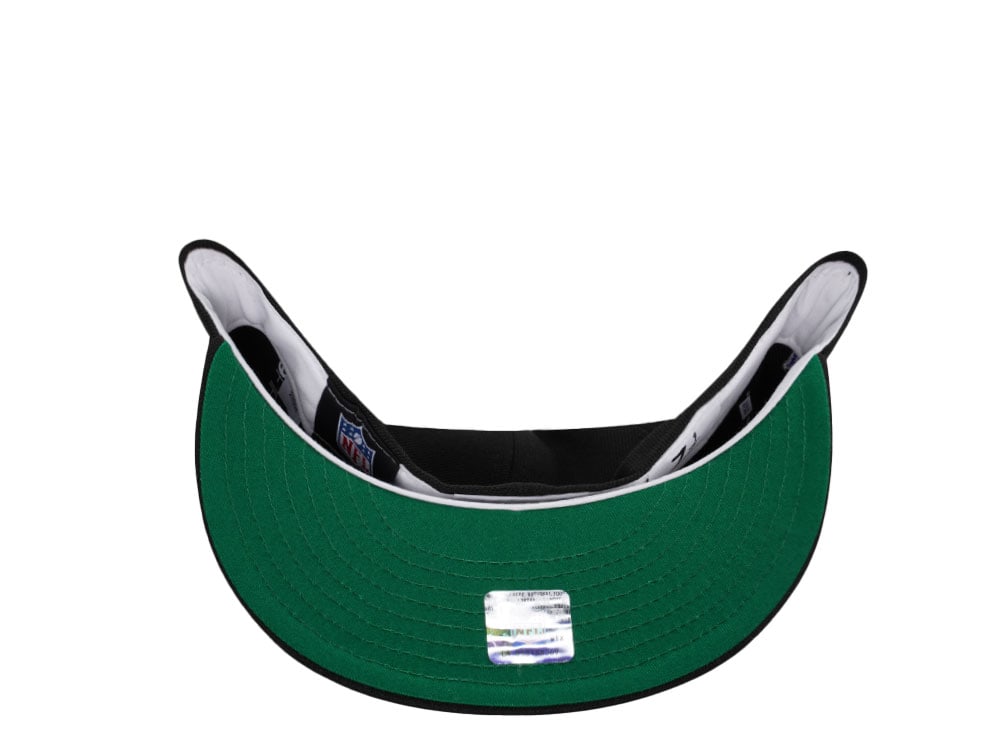 New Era Philadelphia Eagles Black Throwback Prime Edition 59Fifty Fitted Casquette