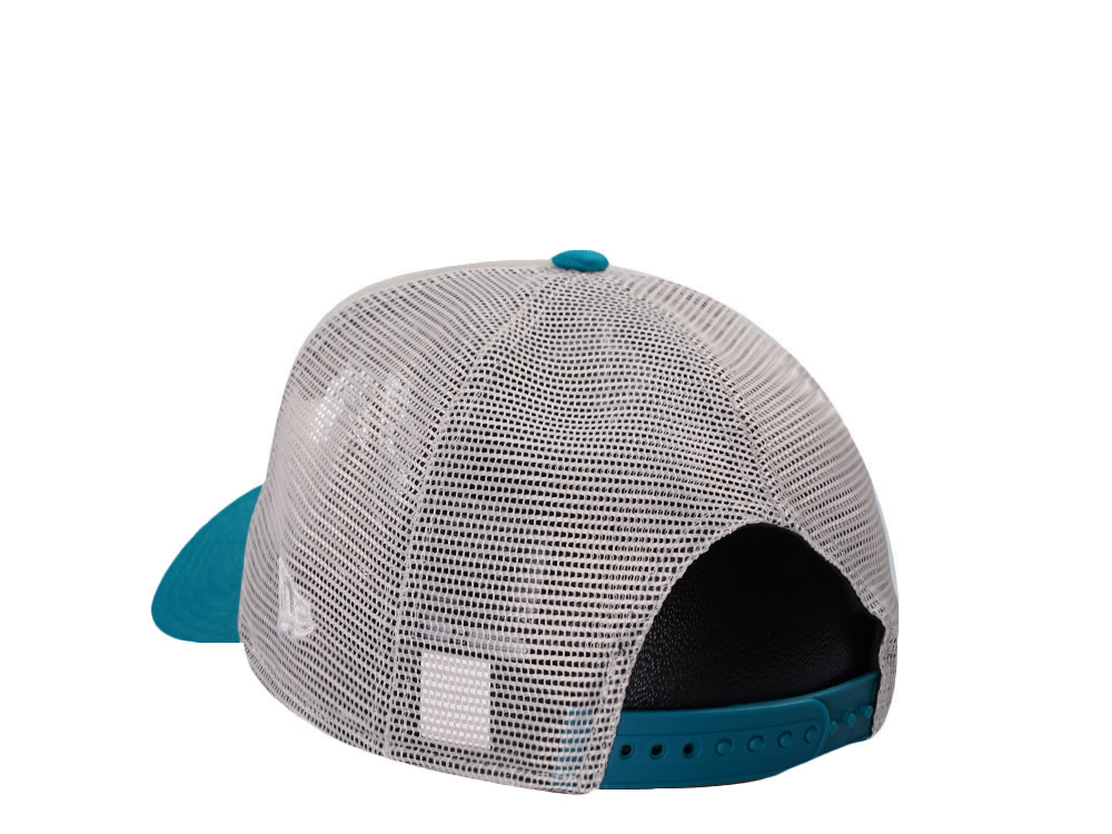 New Era Miami Marlins Pro Bowl Two Tone Trucker 9Forty A Frame Snapback Casquette
