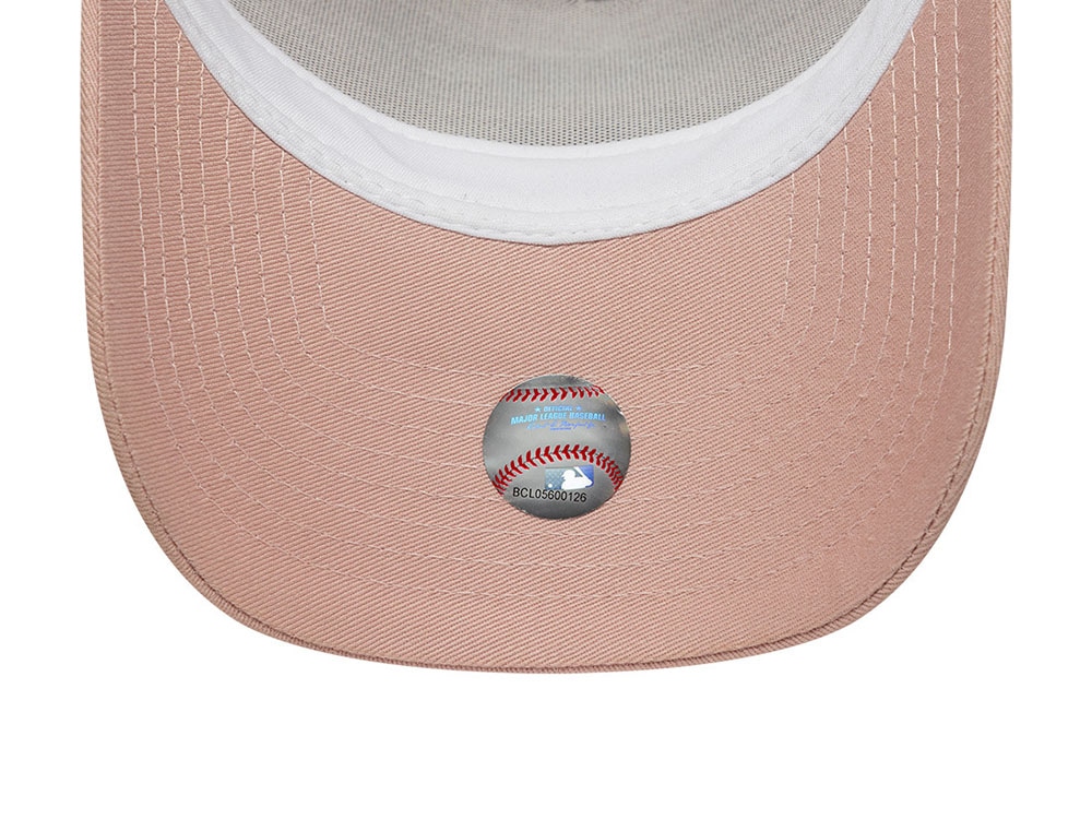 New Era New York Yankees Outline Pink 9Forty A Frame Trucker Snapback Casquette