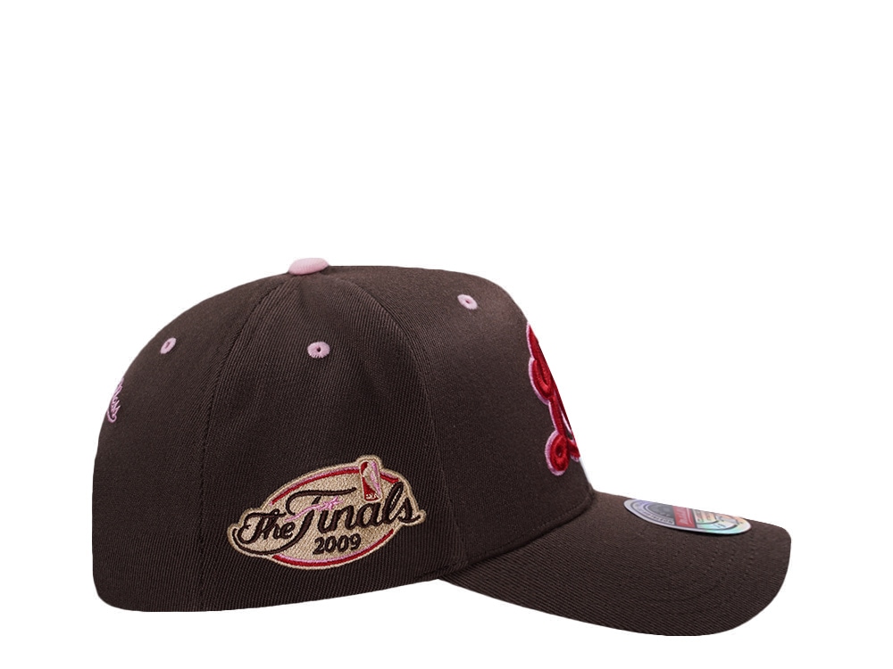 Mitchell & Ness Los Angeles Lakers The Finals 2009 Hardwood Classic Brown Sugar Edition Snapback Casquette