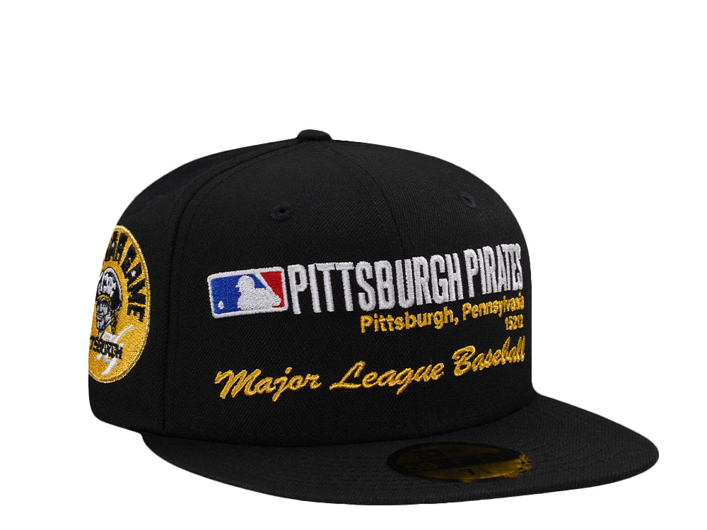 New Era Pittsburgh Pirates All Star Game 1974 Workleague Black Prime Edition 59Fifty Fitted Casquette