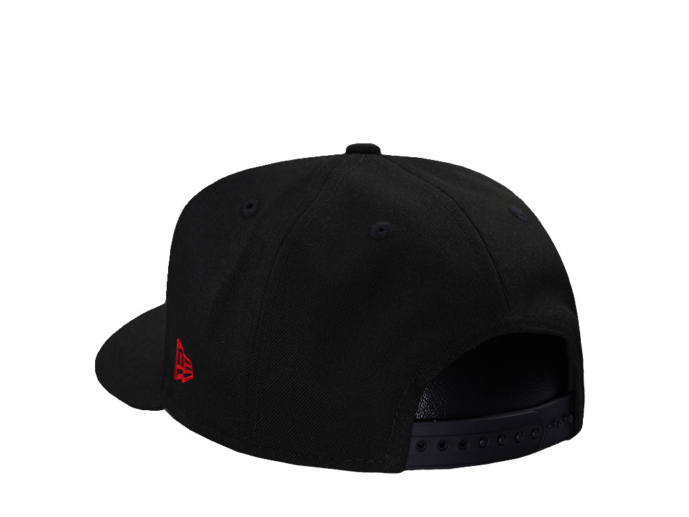 New Era Chicago Bulls Classic Black Edition 9Fifty A Frame Snapback Casquette