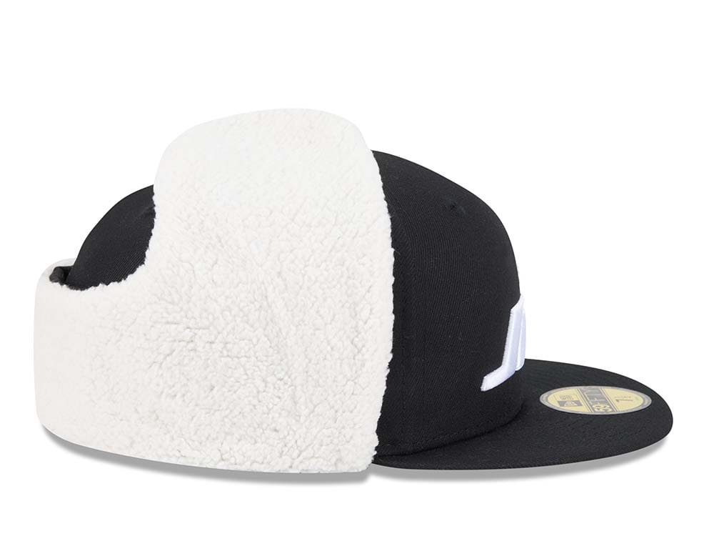 New Era New York Jets Classic Black 59Fifty Dogear Fitted Casquette