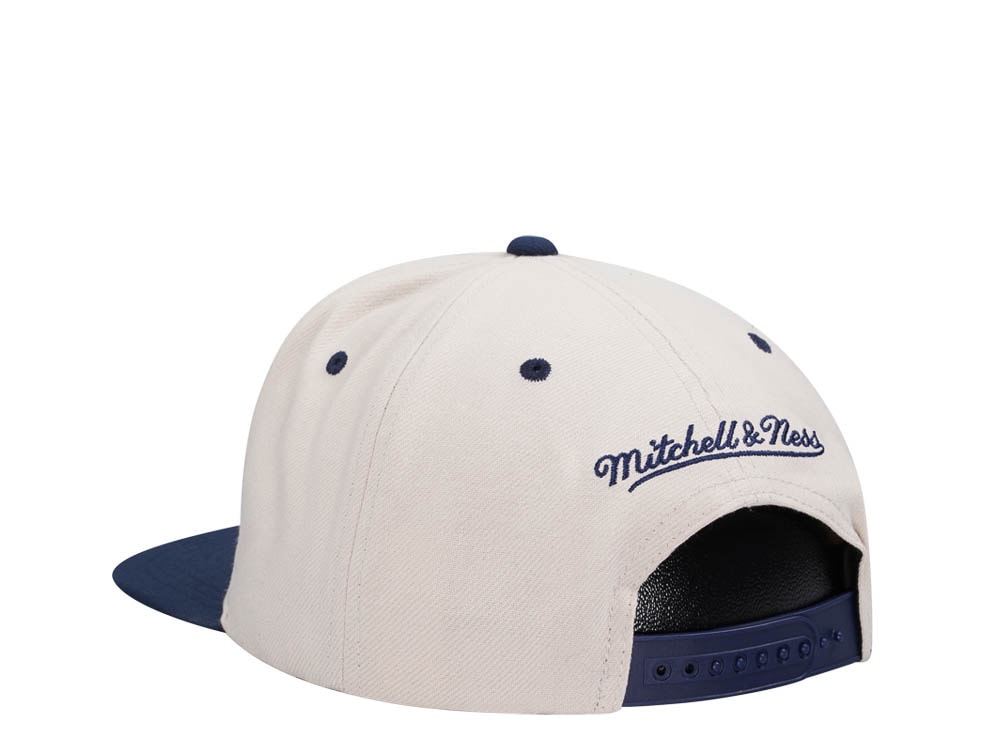 Mitchell & Ness Dallas Mavericks Sail Off White Two Tone Snapback Casquette