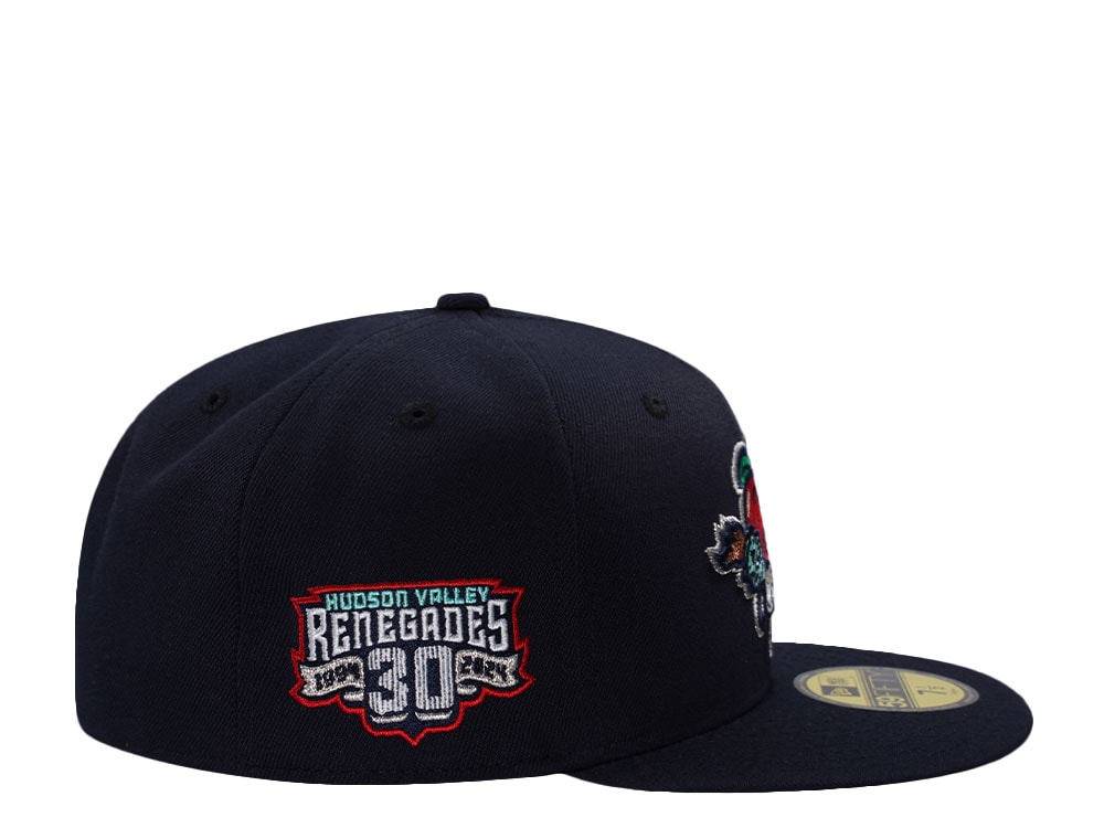 New Era Hudson Valley Renegades 30th Anniversary Navy Edition 59Fifty Fitted Casquette