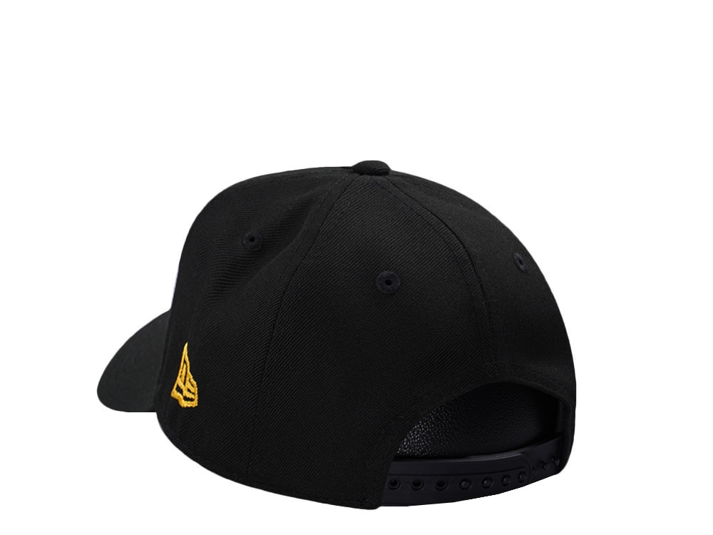New Era Pittsburgh Pirates Black Prime Edition 9Forty A Frame Snapback Casquette
