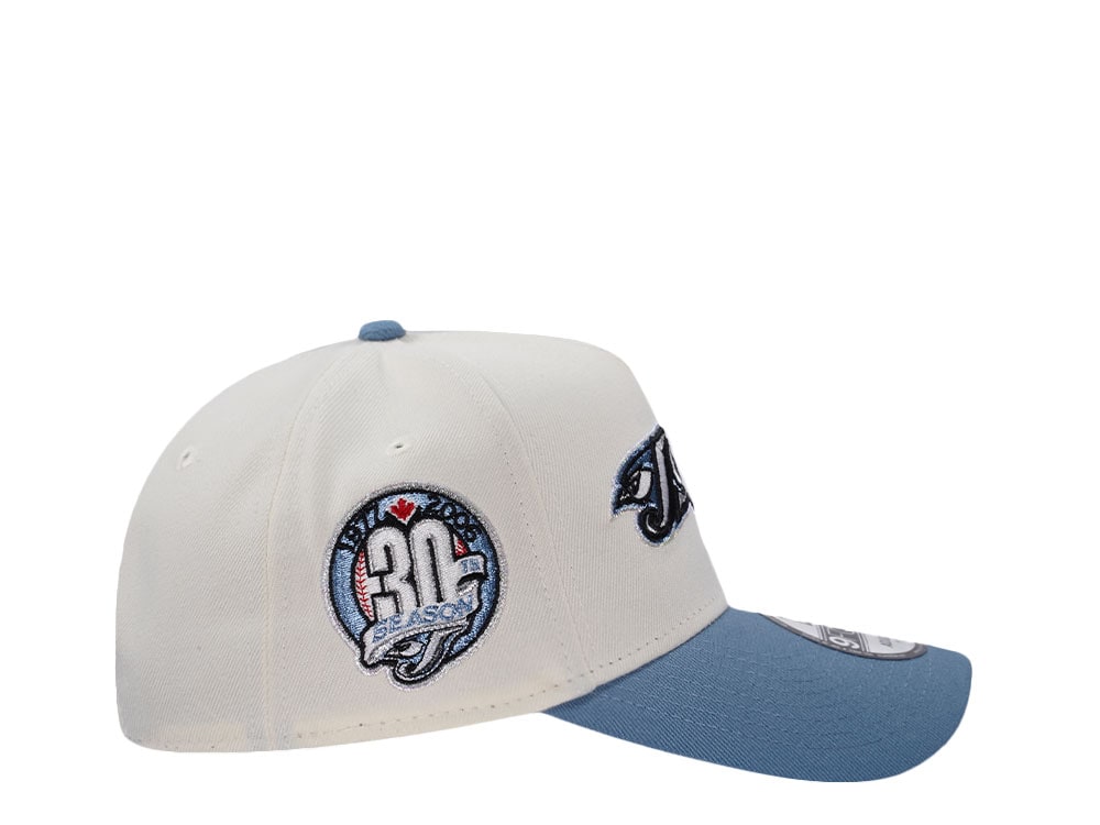 New Era Toronto Blue Jays 30 Season Chrome Two Tone Edition 9Forty A Frame Snapback Casquette