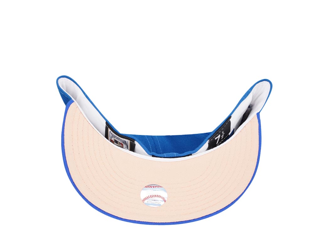 New Era Florida Marlins Inaugural Year 1993 Sneaky Blue Peach Two Tone Edition 59Fifty Fitted Casquette