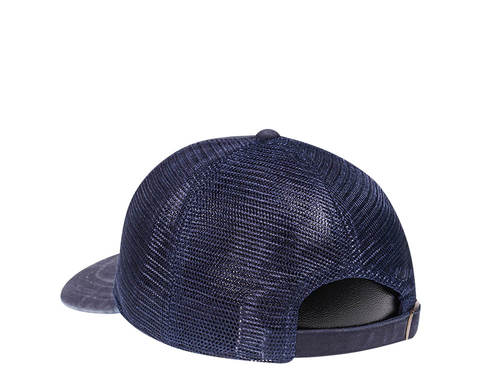 American Needle Hartford Whalers Navy Trucker Strapback Casquette