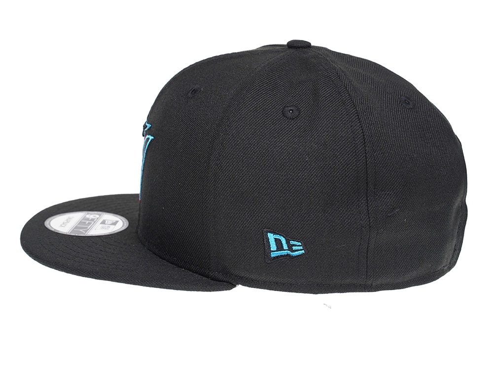 New Era Miami Marlins Black Edition 9Fifty Snapback Casquette