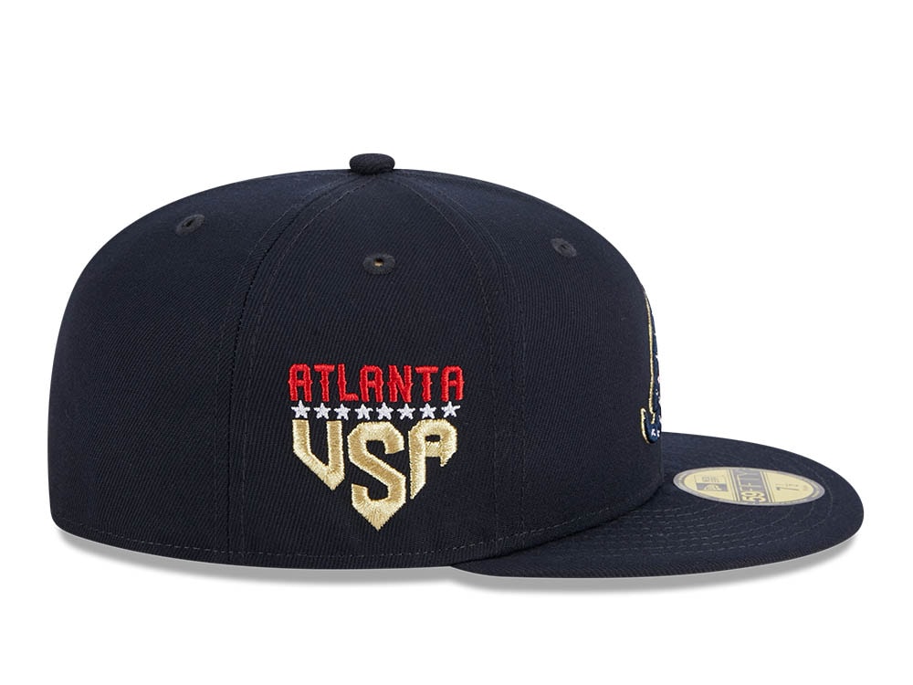 New Era Atlanta Braves 4th of July 23 59Fifty Fitted Casquette