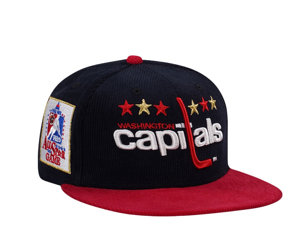 New Era Washington Capitals All  Star Game 1982 Corduroy Prime Edition 59Fifty Fitted Casquette