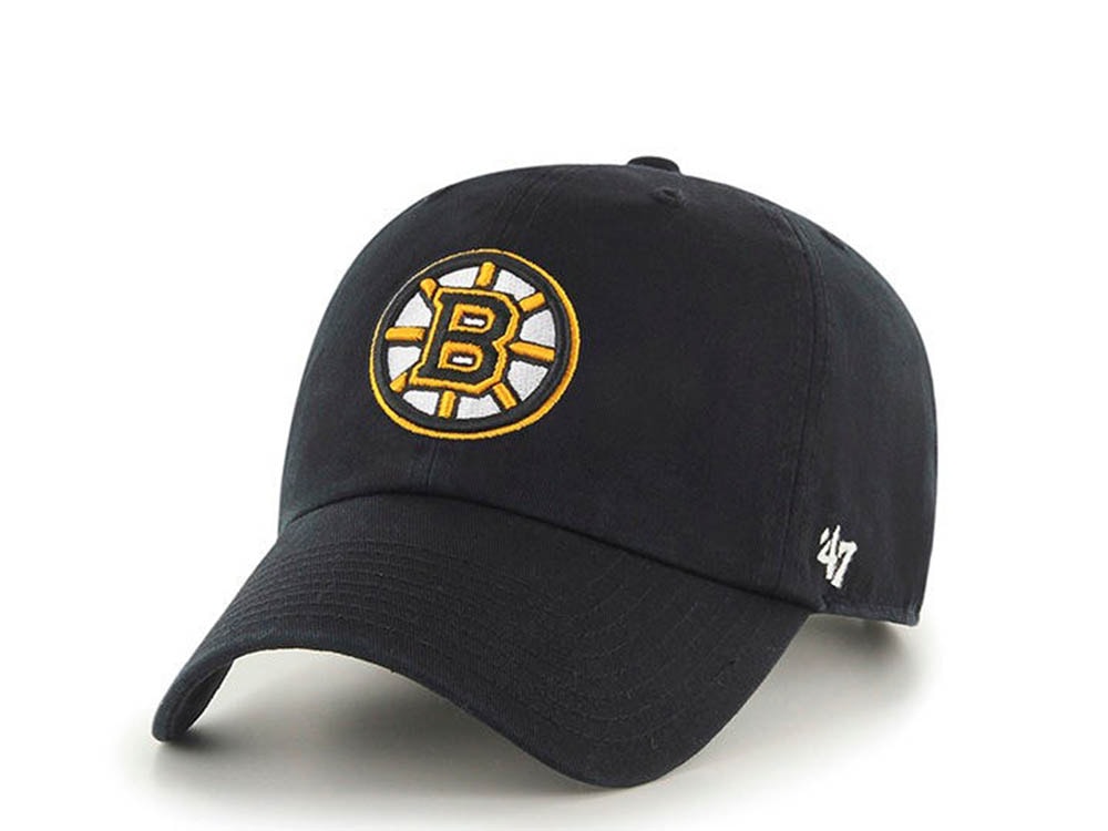 47brand Boston Bruins Clean up Strapback Casquette