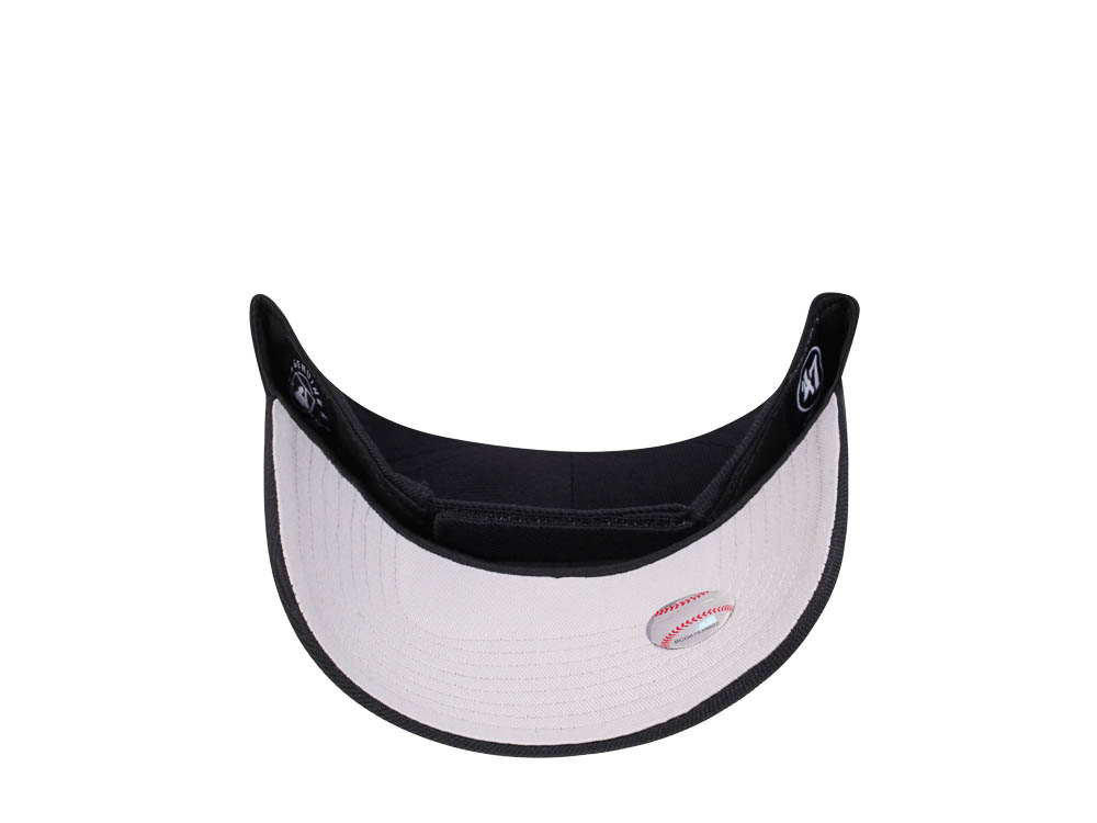 47Brand Oakland Athletics Classic Black Strapback Casquette