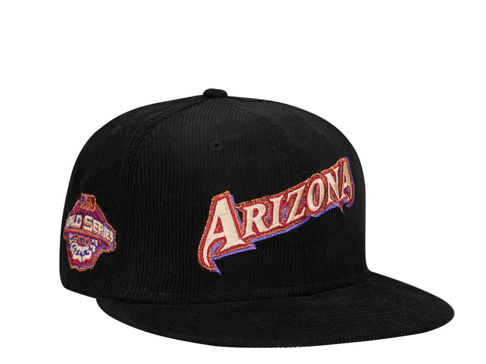 New Era Arizona Diamondbacks World Series 2001 Copper Corduroy Edition 59Fifty Fitted Casquette