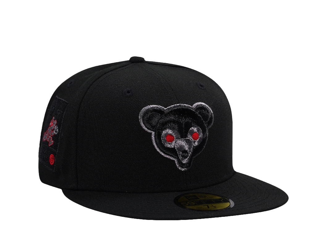 New Era Chicago Cubs Stay Alert Black Prime Edition 59Fifty Fitted Casquette