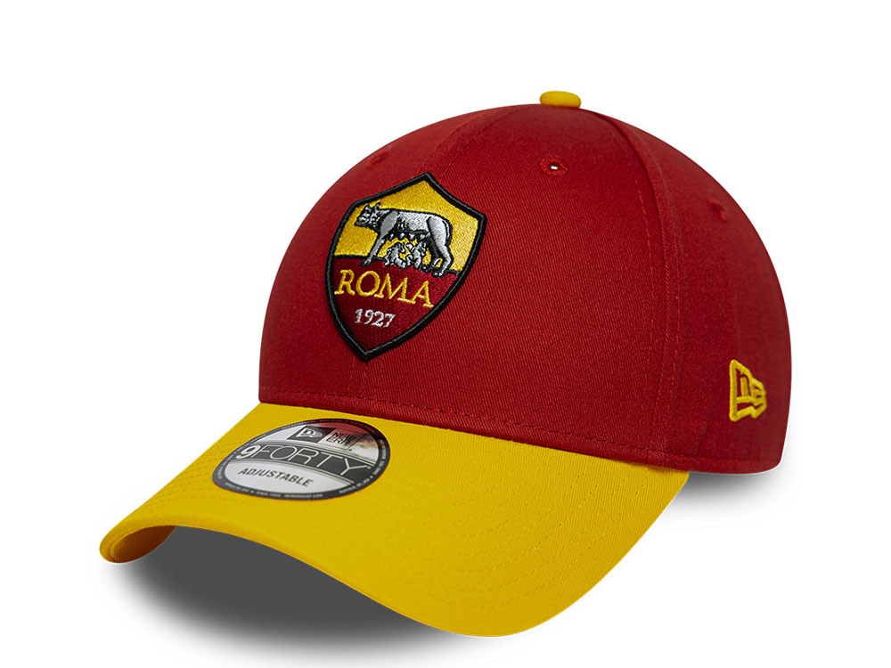 New Era AS Roma  Red Two Tone 9Forty Snapback Casquette