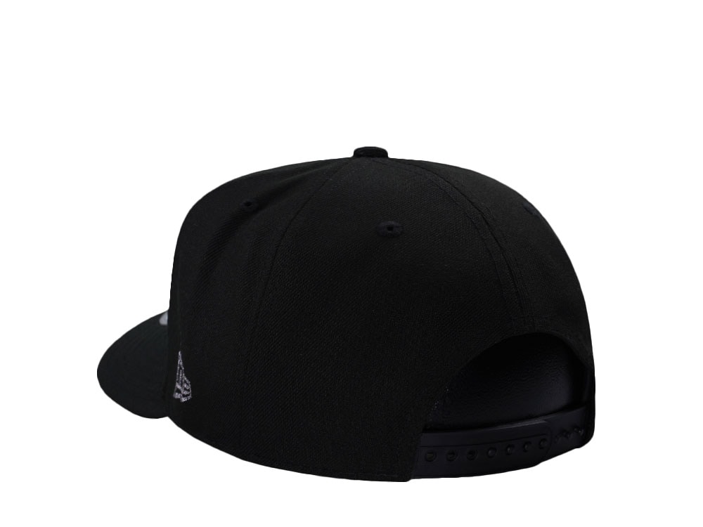 New Era Los Angeles Dodgers Back To Back World Series Champions Black Edition 9Fifty A Frame Snapback Casquette